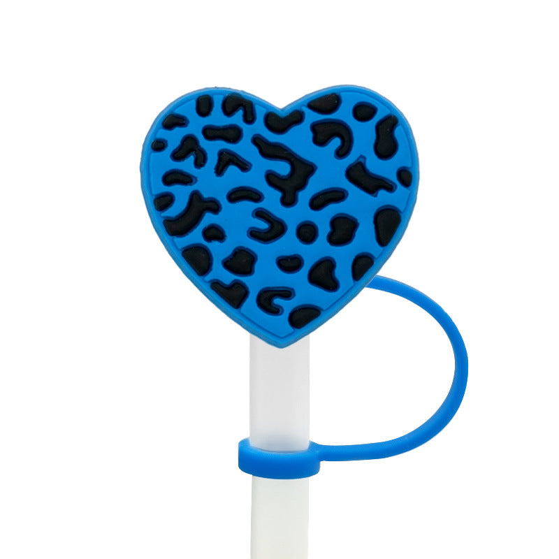 Wholesale 10PCS/PACK Cute Cartoon Dustproof Soft Rubber Straw Caps